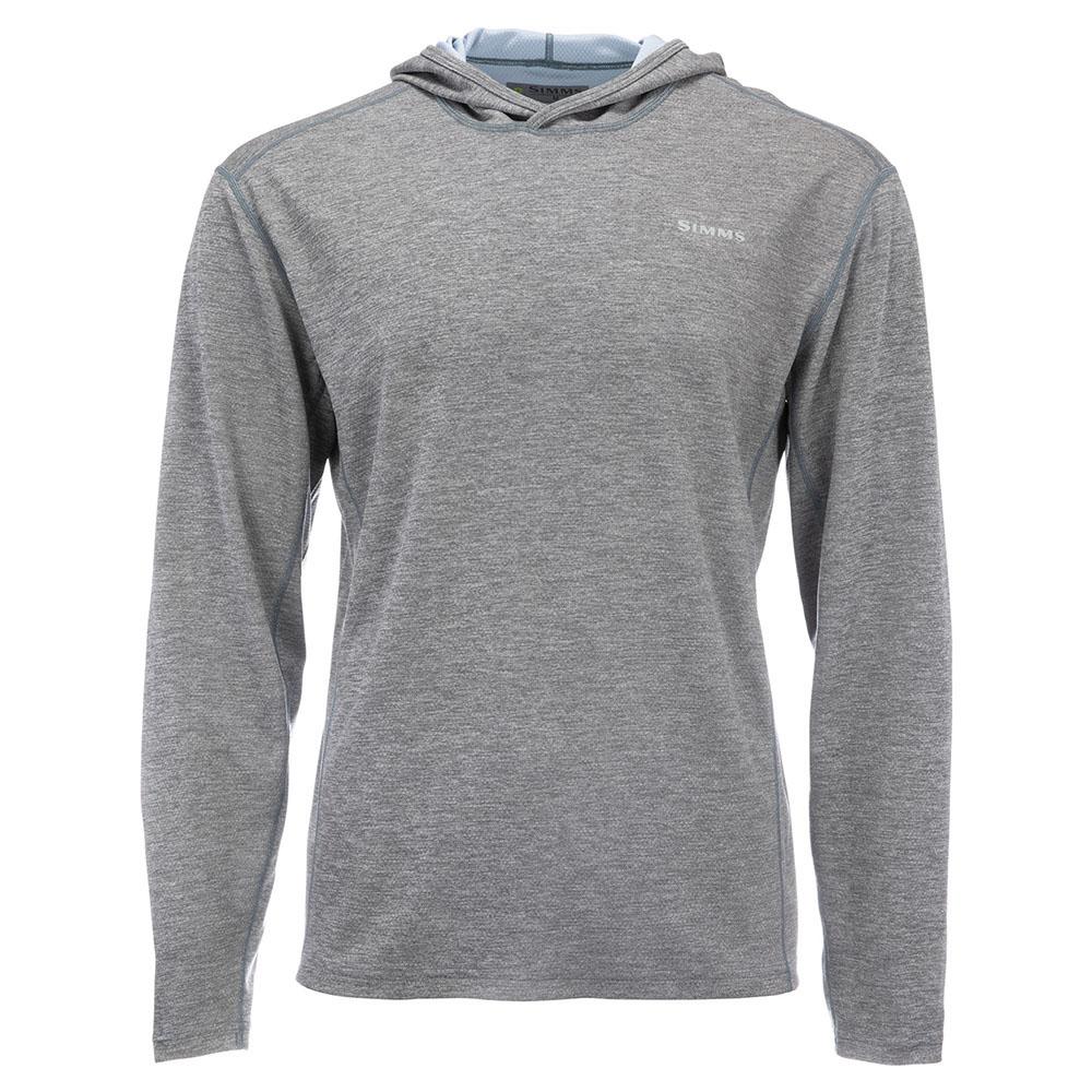 Simms Bugstopper Hoody Men's in Steel Heather